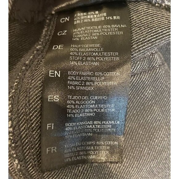 Kuhl Danzer Moto Pants Skinny Gray Size 10 Short - Picture 6 of 6